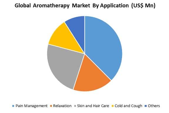 global aromatherapy market analysis by application