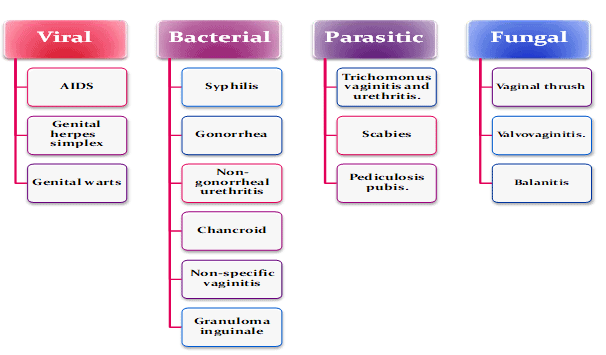 Classification Of Sexually Transmitted Diseases