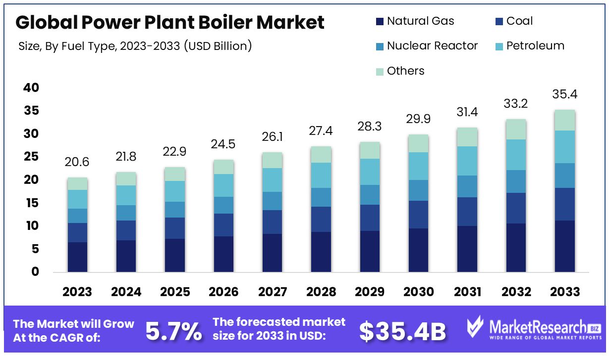 Power Plant Boiler Market By Size