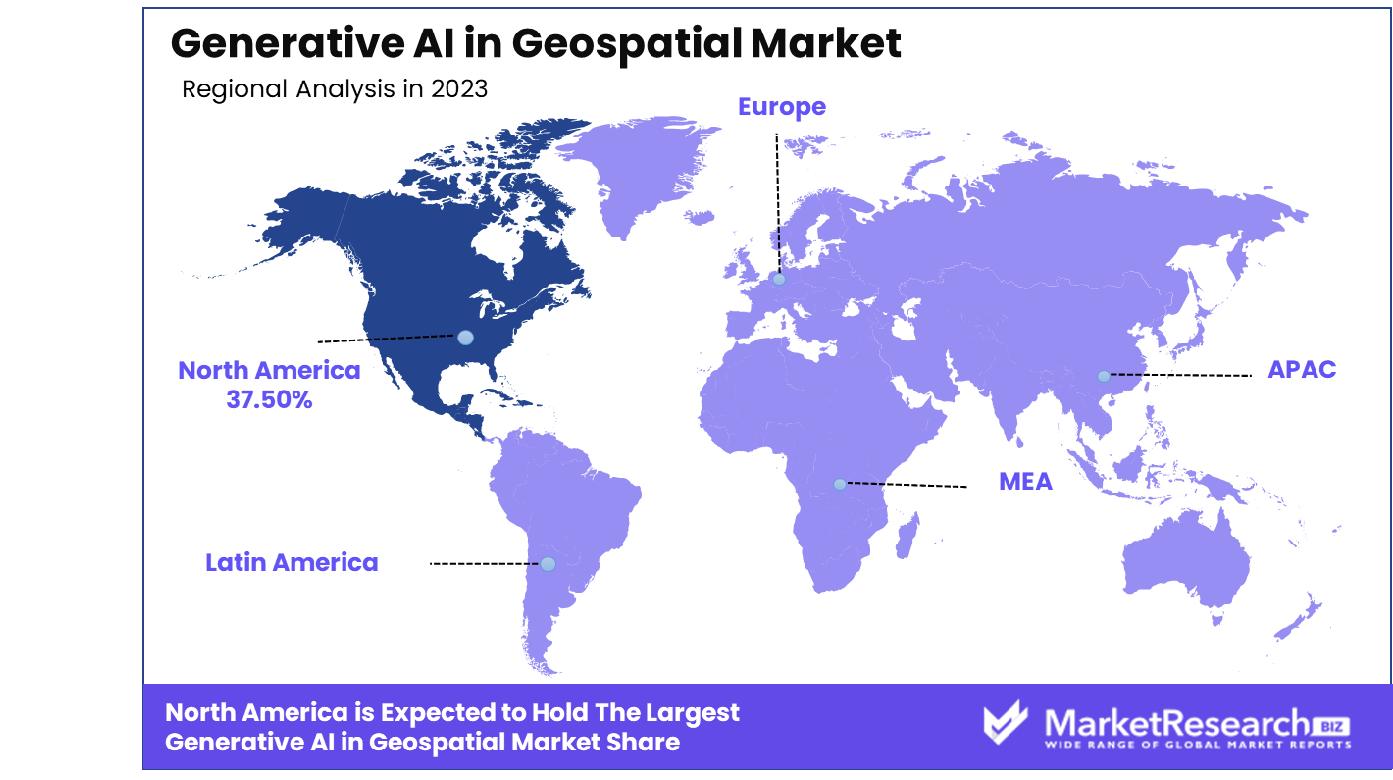 Generative AI in Geospatial Market By Region