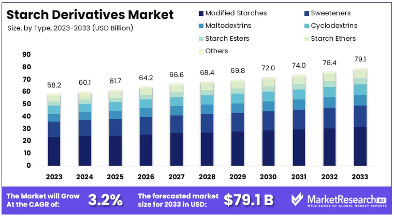 Starch Derivatives Market By Size